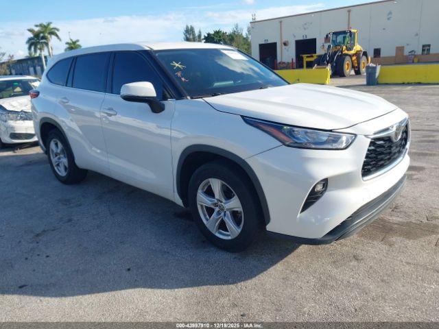  Salvage Toyota Highlander