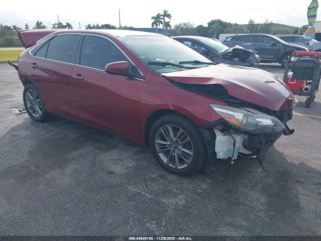  Salvage Toyota Camry
