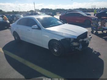 Salvage Mercedes-Benz C-Class