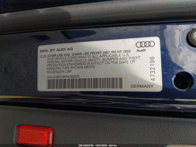 Audi A6 Premium 45 Tfsi Quattro S Tronic Image 3