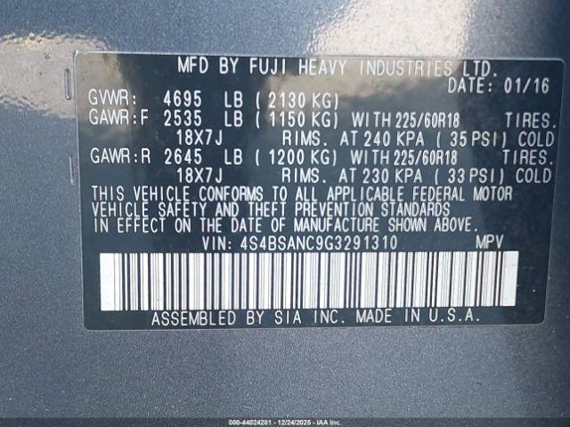 Subaru Outback 2.5i Limited Image 9