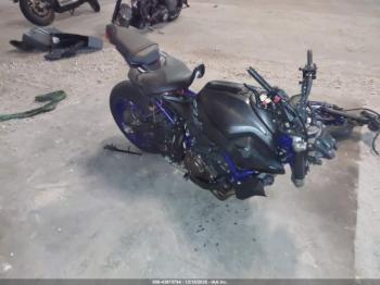  Salvage Yamaha Fz07