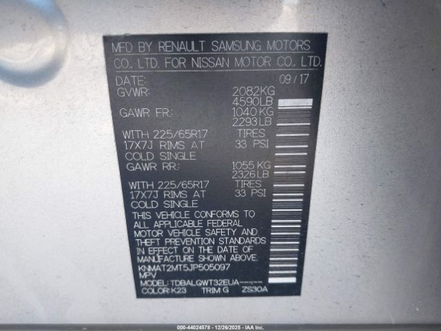 Nissan Rogue Sv Image 12