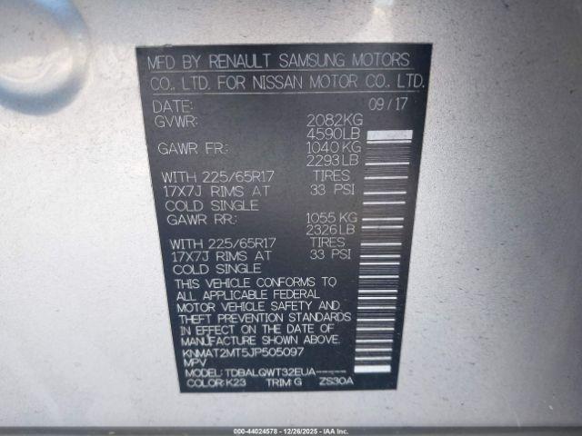 Nissan Rogue Sv Image 12