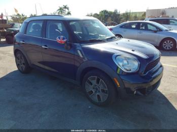  Salvage MINI Cooper S Countryman