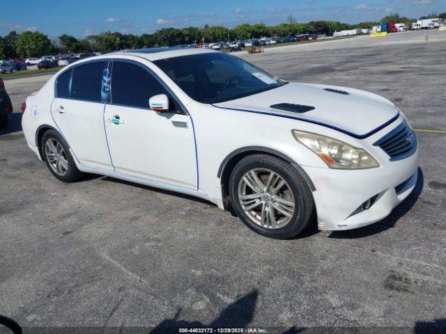  Salvage INFINITI G37