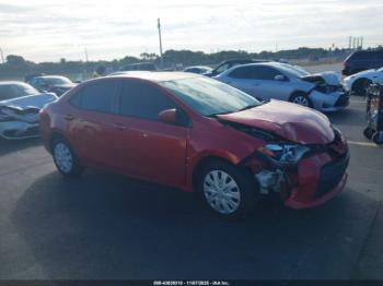 Salvage Toyota Corolla