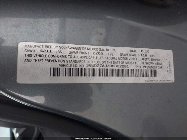 Volkswagen Jetta 2.5l Se Image 11