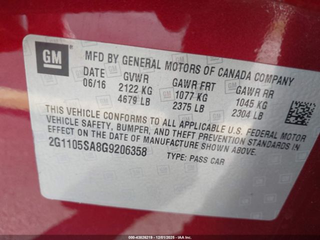 Chevrolet Impala 1lt Image 7