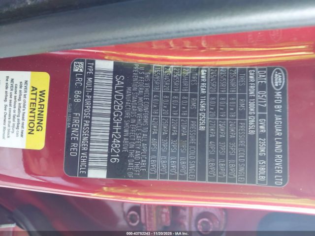 Land Rover Range Rover Evoque Hse Dynamic Image 9