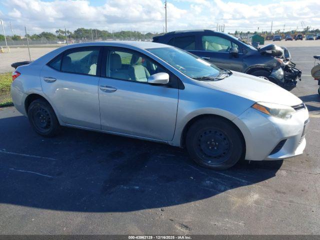  Salvage Toyota Corolla