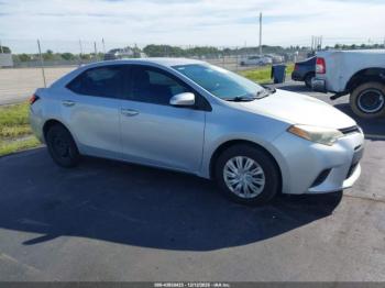  Salvage Toyota Corolla