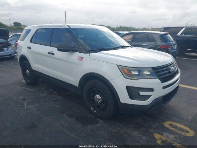  Salvage Ford Police Interceptor Utilit