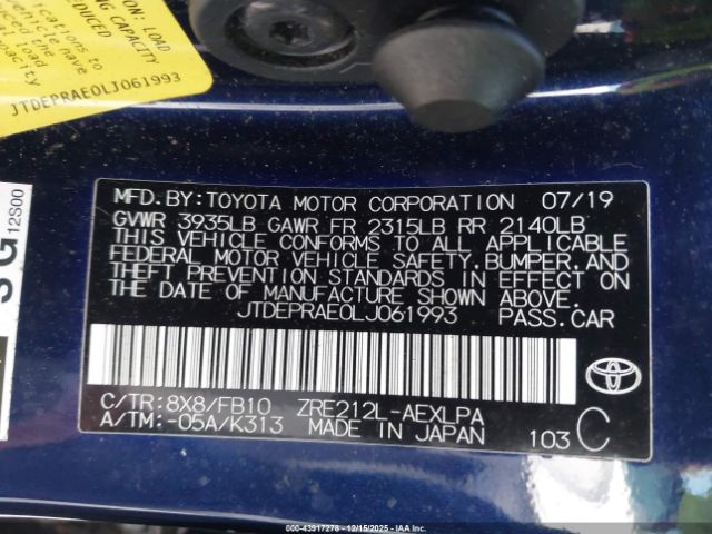 Toyota Corolla Le Image 2