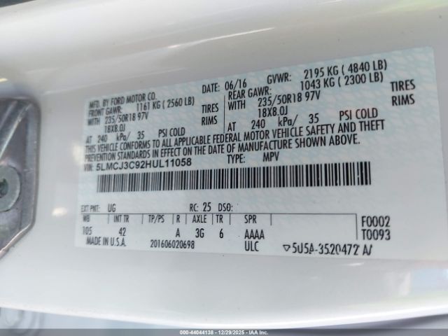 Lincoln MKC Reserve Image 5