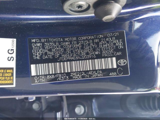 Toyota Corolla Le Image 8