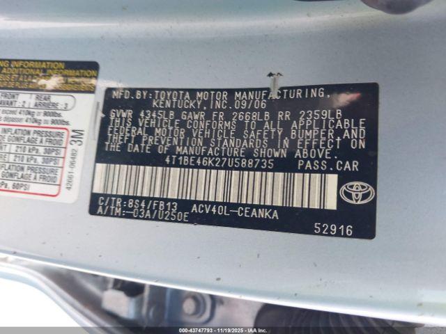 Toyota Camry Le Image 3