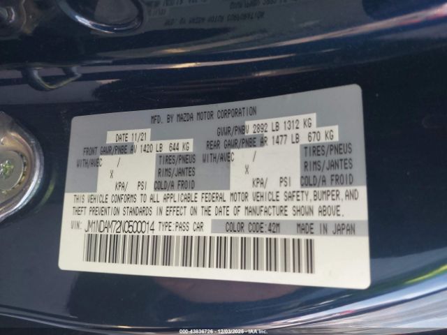 Mazda MX-5 Miata RF Grand Touring Image 4