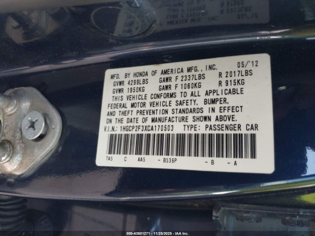 Honda Accord 2.4 Lx Image 6