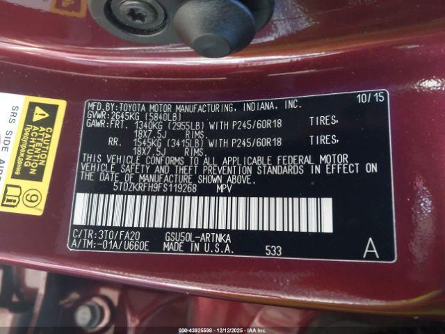 Toyota Highlander Le Plus V6 Image 8