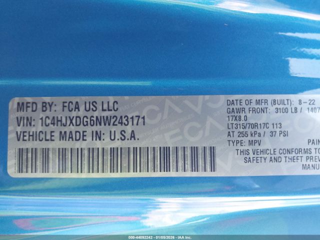 Jeep Wrangler High Tide 4x4 Image 15