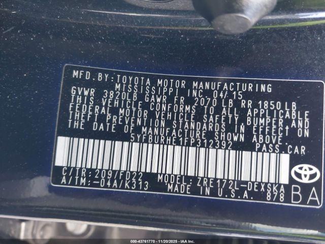 Toyota Corolla S Plus Image 7