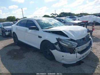  Salvage Ford Police Interceptor
