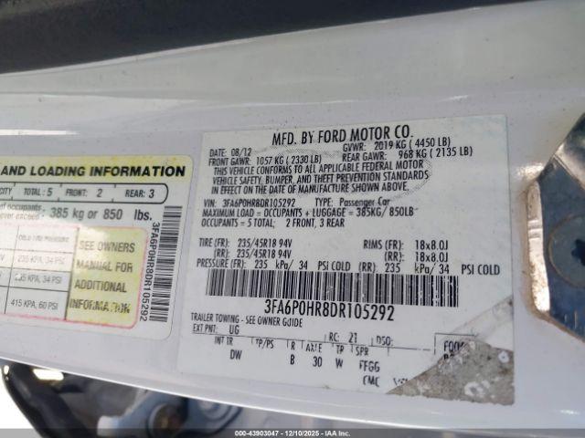 Ford Fusion Se Image 8