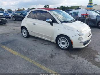  Salvage FIAT 500c