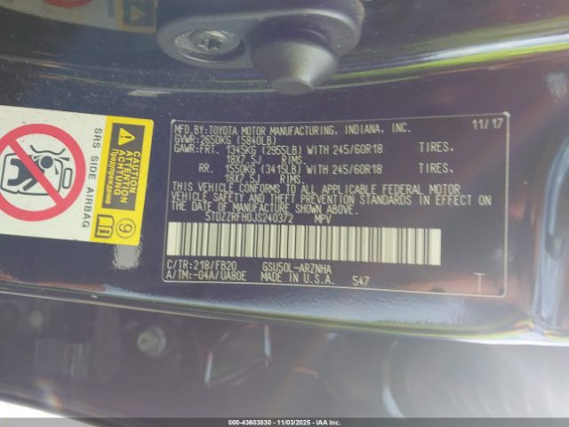 Toyota Highlander Le Image 14