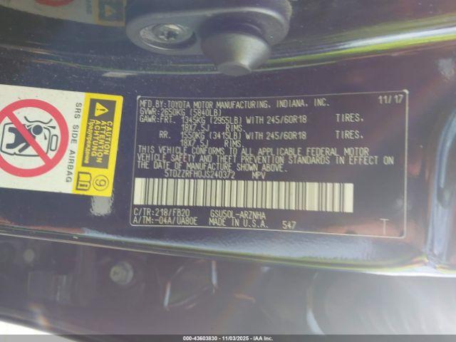 Toyota Highlander Le Image 14