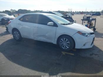  Salvage Toyota Corolla