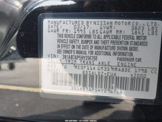 Nissan Sentra Sv Image 14