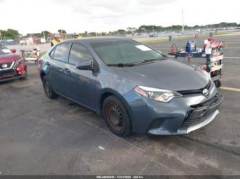  Salvage Toyota Corolla