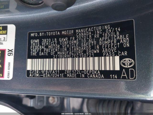 Toyota Corolla L Image 9