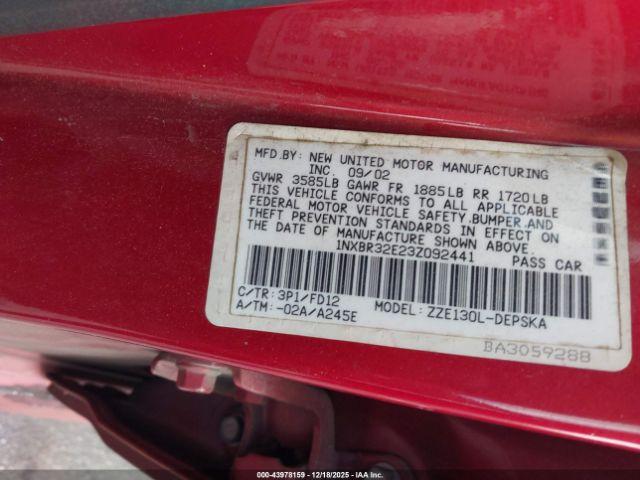 Toyota Corolla S Image 7