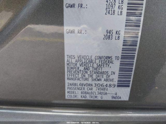 Nissan Altima S Fwd Image 5