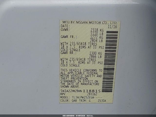 Nissan Murano S Image 12