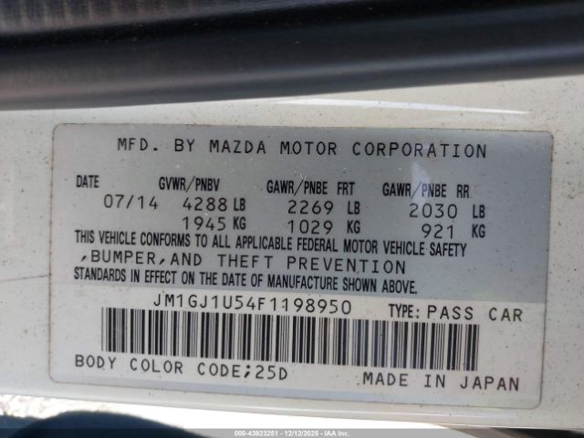 Mazda Mazda6 I Sport Image 5