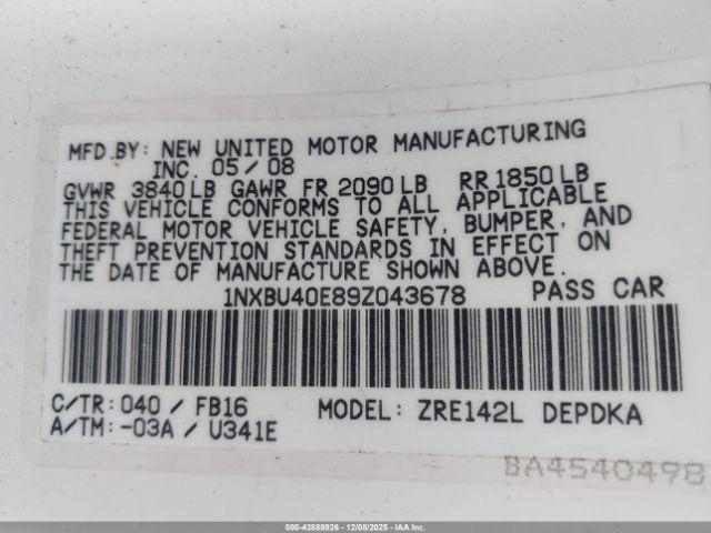 Toyota Corolla Le Image 4