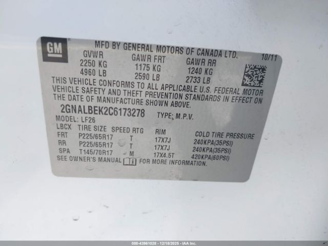 Chevrolet Equinox Ls Image 2