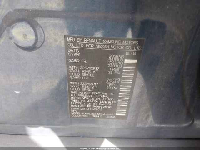 Nissan Rogue Sv Image 8