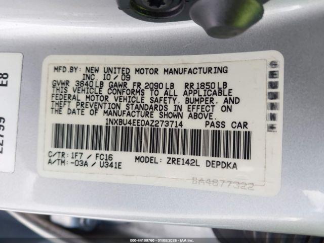 Toyota Corolla Le Image 2