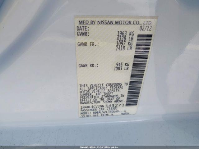 Nissan Altima Sr Fwd Image 14