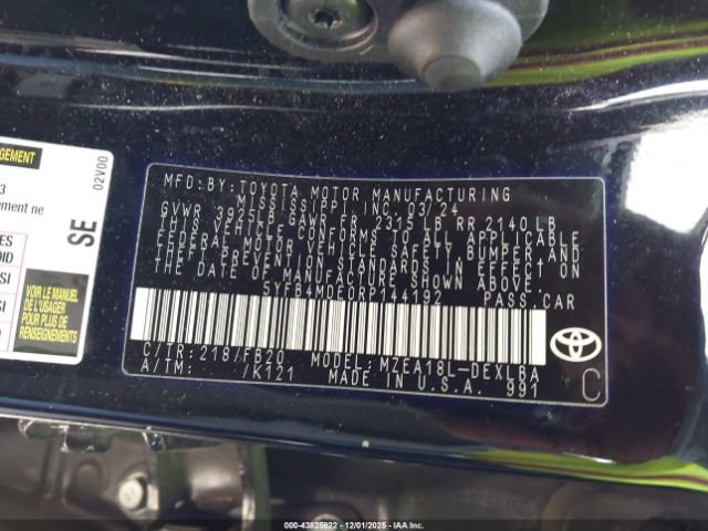 Toyota Corolla Le Image 11