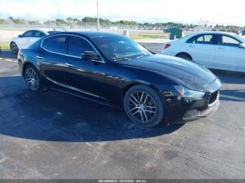  Salvage Maserati Ghibli