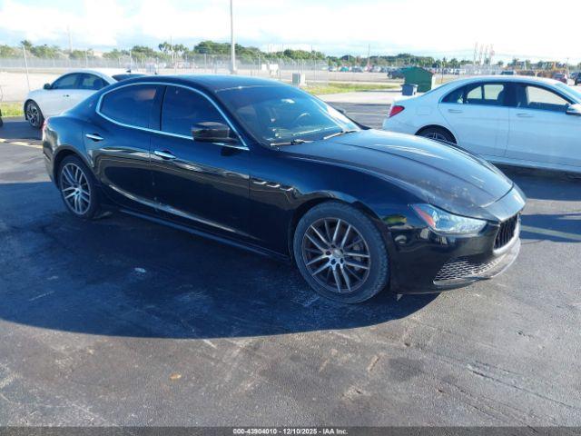  Salvage Maserati Ghibli