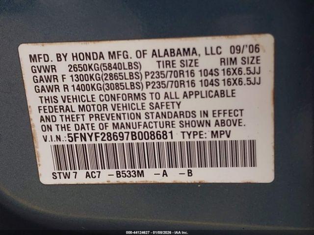 Honda Pilot Ex-l Image 6